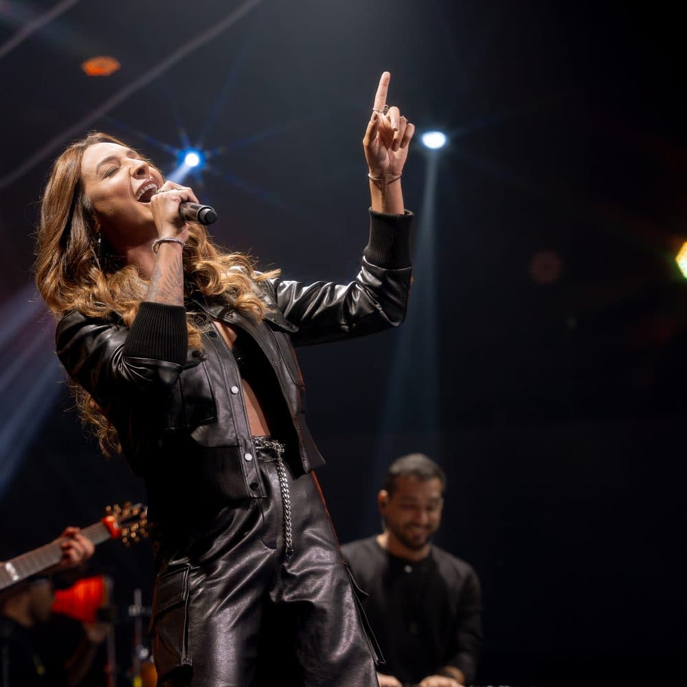 Dani Morais em show na Serraria Souza Pinto